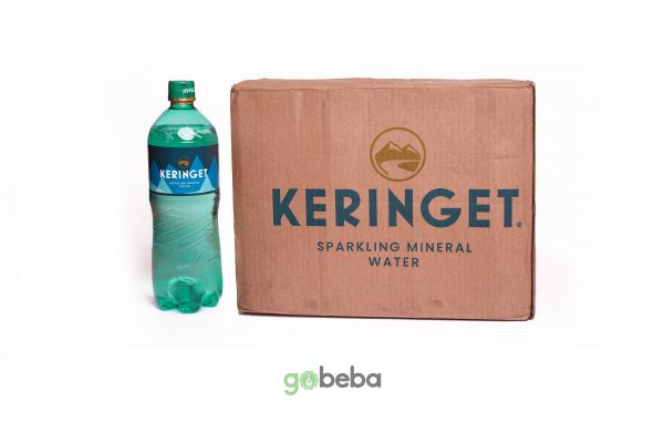 Keringet Sparkling Water 12 Pack 1L